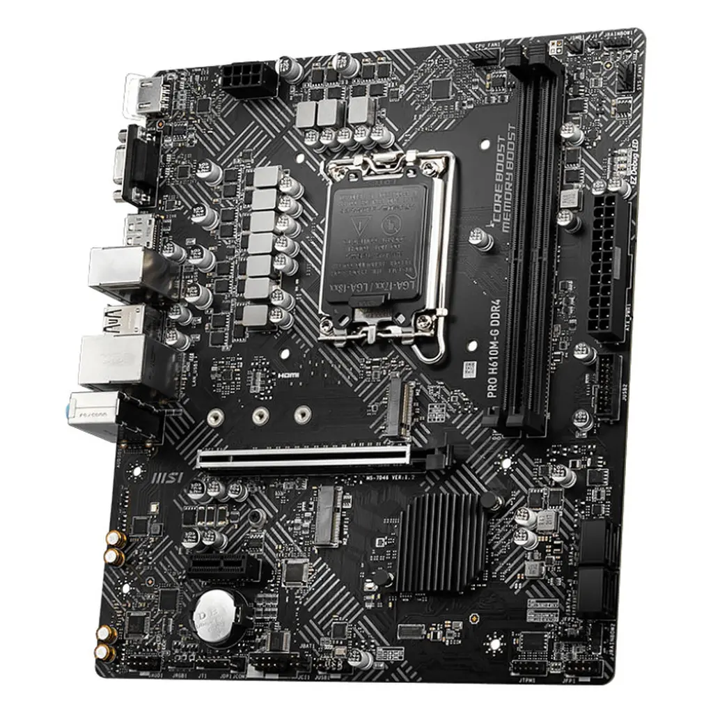 MSI Pro H610M-E DDR4