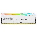 Kingston FURY Beast RGB 32 Go (2 x 16 Go) DDR5 6000 MHz CL36 - Blanc